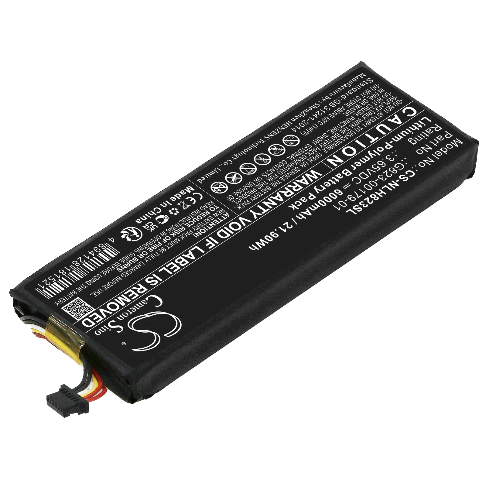 Home Security Battery Replacement - CameronSino Batteria sostitutiva ai polimeri di