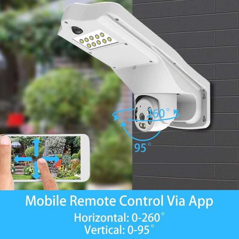 Home Security Flood Lights - 2MP 1080P V380Pro Proiettore Lampada da