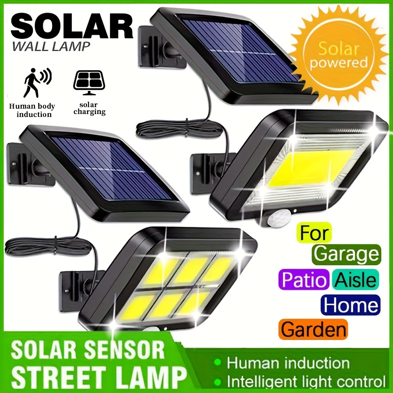Home Security Flood Lights - Lampada da parete a LED solare