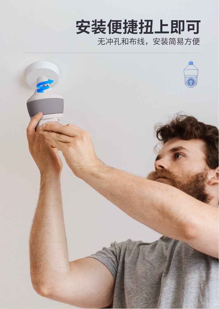 Telecamera Dome IP PTZ Wireles - Home Security Flood Lights recensione e prezzo
