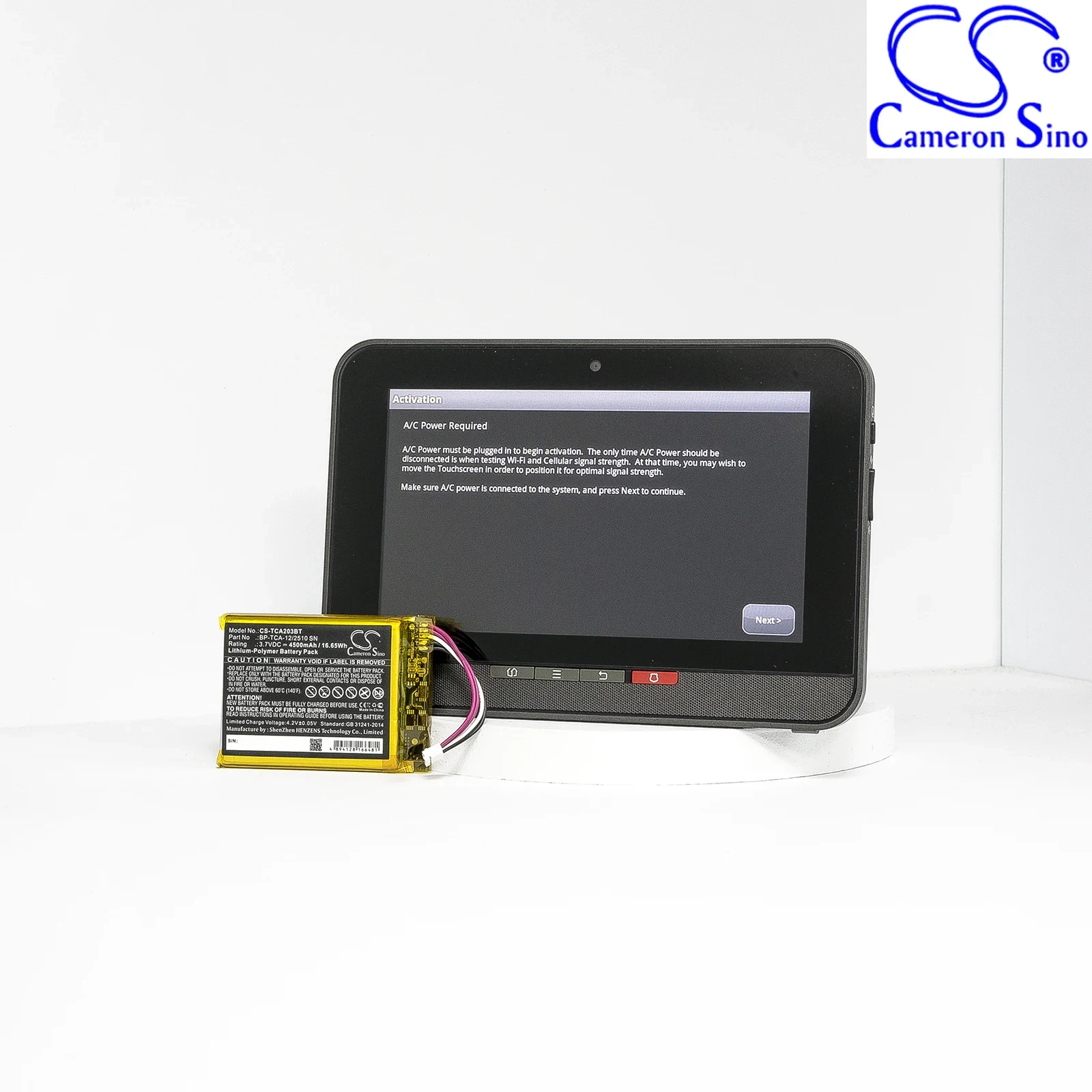Batteria di ricambio CS per Xf - Home Security Battery Replacement recensione e prezzo